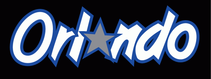 Orlando Magic 1989-1999 Wordmark Logo iron on paper